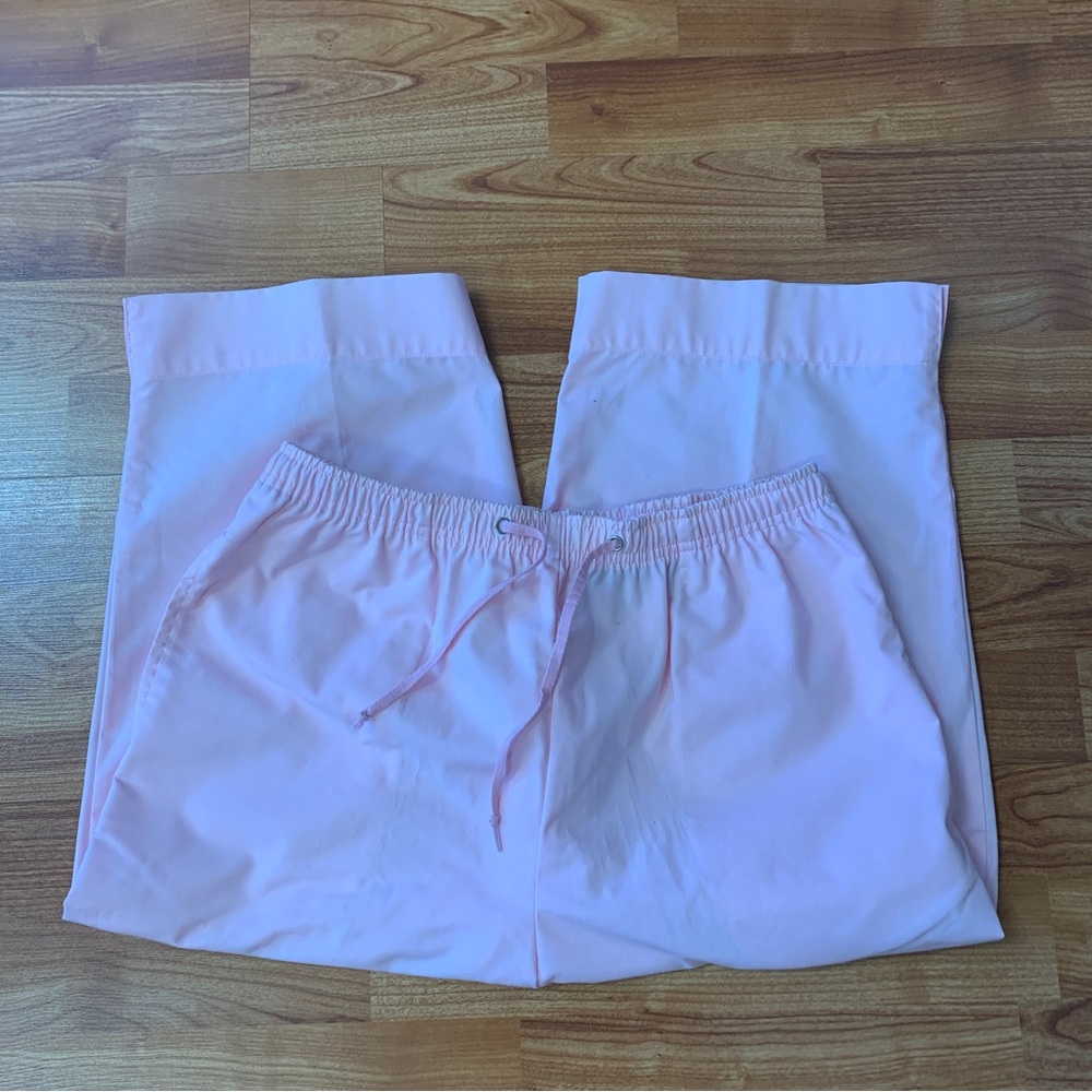 4/$15 Karen Scott pink capris pants